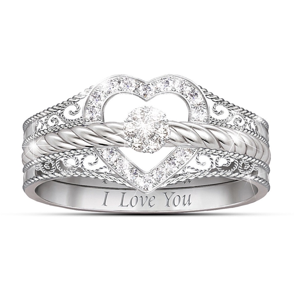 Bradford Exchange Diamond Ring